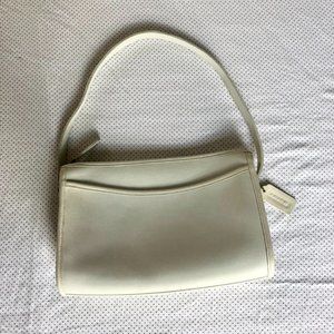 Vintage Coach Ivory Shoulder Bag